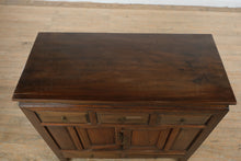 Load image into Gallery viewer, Rustic Asian Buffet Cabinet with Lower Drawers