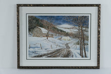 Load image into Gallery viewer, William Mangum Avery County Snowfall Signed Limited Edition Print 133 of 400