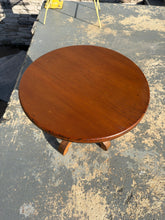Load image into Gallery viewer, Antique Round Side Table / Short Plant Stand