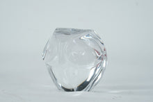 Load image into Gallery viewer, Baccarat Crystal Owl Figurine Paperweight Clear Crystal France With Box