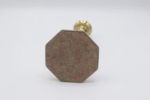 Load image into Gallery viewer, Baldwin Style Solid Brass 7 Inch Candlestick Octagon Base Taper Holder
