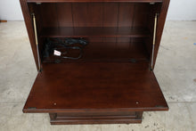 Load image into Gallery viewer, Ballard Designs Secretary Desk Display Cabinet with Glass Doors