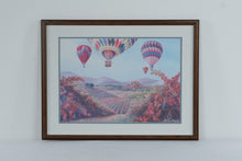 Load image into Gallery viewer, Warren Percell A Salute to Napa WCP 880 Napa Valley Vineyard Framed Print