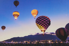 Load image into Gallery viewer, Dawn Patrol Hot Air Balloon Giclee Canvas D Anne Gastorf Weber 24x36