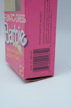 Load image into Gallery viewer, Vintage 1970s Mattel Barbie Doll, Made in Hong Kong, Yellow Swimsuit – Mismatched Box