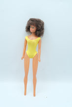 Load image into Gallery viewer, Vintage 1970s Mattel Barbie Doll, Made in Hong Kong, Yellow Swimsuit – Mismatched Box