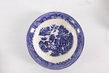 Load image into Gallery viewer, Set of 7 Blue Willow Dessert Dish made by Barker Bros