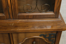 Load image into Gallery viewer, Vintage Bassett Castilian Collection Mediterranean China Cabinet and Buffet
