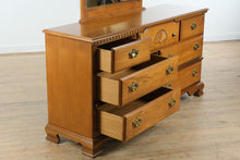 Load image into Gallery viewer, Spindle Forest Oak 7-Drawer Dresser - Bassett