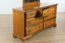 Load image into Gallery viewer, Spindle Forest Oak 7-Drawer Dresser - Bassett