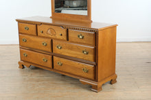 Load image into Gallery viewer, Spindle Forest Oak 7-Drawer Dresser - Bassett