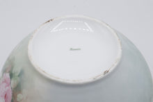Load image into Gallery viewer, Bavaria Hand Painted Floral Bowl Vintage Porcelain Roses Gold Rim