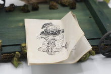 Load image into Gallery viewer, Bear Works Christina Wermmit Pauk Artist Teddy Bear Jester Pull Cart 1993