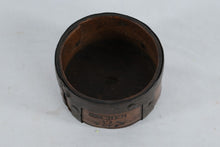 Load image into Gallery viewer, Antique Wooden & Iron Barrel Band Measure – “Brocher 192 NT” Primitive Industrial Tool