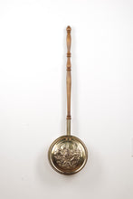 Load image into Gallery viewer, Vintage PEERAGE England Brass & Copper Tavern Scene Bed Warmer