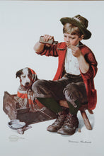 Load image into Gallery viewer, Bed Side Manner - Norman Rockwell - Numbered Seriolithograph