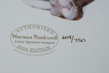 Load image into Gallery viewer, Bed Side Manner - Norman Rockwell - Numbered Seriolithograph