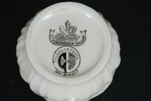 Load image into Gallery viewer, Vintage Belleek Ireland Creamer & Sugar Bowl – Yellow Interior, Pink Handle