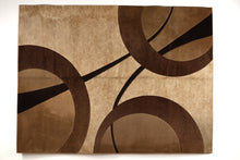 Load image into Gallery viewer, Beige Zaga Rug - Contours - 7' 10" x 10' 6"