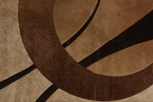 Load image into Gallery viewer, Beige Zaga Rug - Contours - 7' 10" x 10' 6"