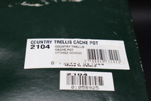 Load image into Gallery viewer, Belleek Country Trellis Cache Pot 2104 Fine Parian China Ireland