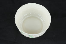 Load image into Gallery viewer, Belleek Shamrock Porcelain Round Trinket Bowl Ireland 4 5 Inch