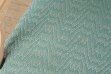 Load image into Gallery viewer, French Louis XV Style Upholstered Bergère Accent Chair in Distressed Painted Finish