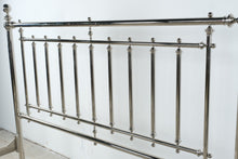 Load image into Gallery viewer, Martha Stewart for Bernhardt Turkey Hill Irvington Polished Nickel King Bed