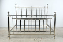 Load image into Gallery viewer, Martha Stewart for Bernhardt Turkey Hill Irvington Polished Nickel King Bed