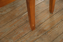 Load image into Gallery viewer, Biedermeier Double Pedestal Dining Set – Burled Top with 6 Restored Chairs
