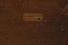 Load image into Gallery viewer, Vintage Solid Birch Four Drawer Chest of Drawers with Carved Fan Motif