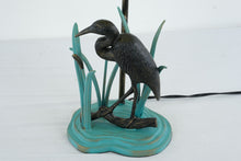 Load image into Gallery viewer, Vintage Heron Table Lamp Coastal Bird Wildlife Accent Lamp Working