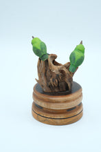 Load image into Gallery viewer, Handcrafted “San Pedrito” Puerto Rican Tody Bird Sculpture on Driftwood Base – Signed