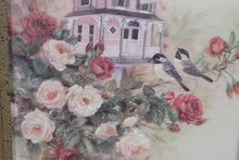 Load image into Gallery viewer, "Victorian Birdhouse Garden" – Signed & Numbered Lena Liu Print in Ornate Gold Frame