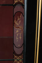 Load image into Gallery viewer, American of Martinsville Asian Style Lacquered Display Cabinet