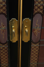 Load image into Gallery viewer, American of Martinsville Asian Style Lacquered Display Cabinet