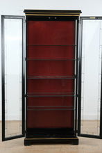 Load image into Gallery viewer, American of Martinsville Asian Style Lacquered Display Cabinet