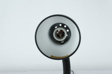 Load image into Gallery viewer, Black Adjustable Gooseneck Desk Lamp – 14" Tall, Industrial Modern Style