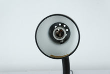 Load image into Gallery viewer, Black Adjustable Gooseneck Desk Lamp – 14" Tall, Industrial Modern Style