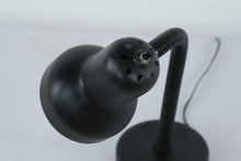 Load image into Gallery viewer, Black Adjustable Gooseneck Desk Lamp – 14" Tall, Industrial Modern Style