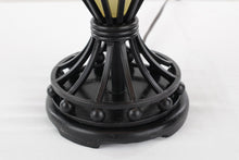 Load image into Gallery viewer, Black Metal Lamp - Bottom Section Lights Up