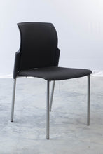 Load image into Gallery viewer, Black Poly Upholstered Chair by Source