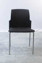 Load image into Gallery viewer, Black Poly Upholstered Chair by Source
