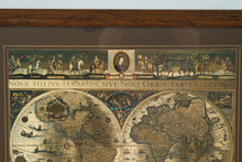 Load image into Gallery viewer, Blaeu Nova Totius Terrarum Sive Novi Orbis Tabula Wall Map Reproduction