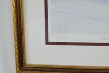 Load image into Gallery viewer, Blessings of Home by Trisha Romance – Limited Edition Signed & Numbered Print (70/2000) w/ COA – 21" x 24" Framed Winter Cottage Scene