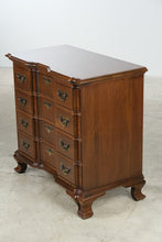 Load image into Gallery viewer, Traditional Solid Cherry Block Front Nightstand with Nine Drawers
