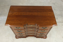 Load image into Gallery viewer, Traditional Solid Cherry Block Front Nightstand with Nine Drawers