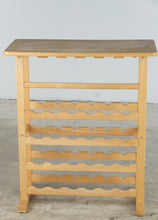 Load image into Gallery viewer, Wood Wine Rack Console Table with Bottle Storage