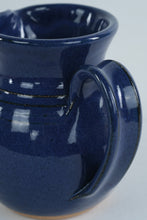 Load image into Gallery viewer, North Cole Pottery Blue Stoneware Pitcher Sanford North Carolina Hand Thrown