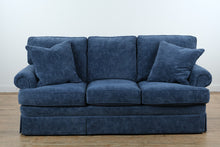 Load image into Gallery viewer, Sherrill Luxury Blue Upholstered Sofa